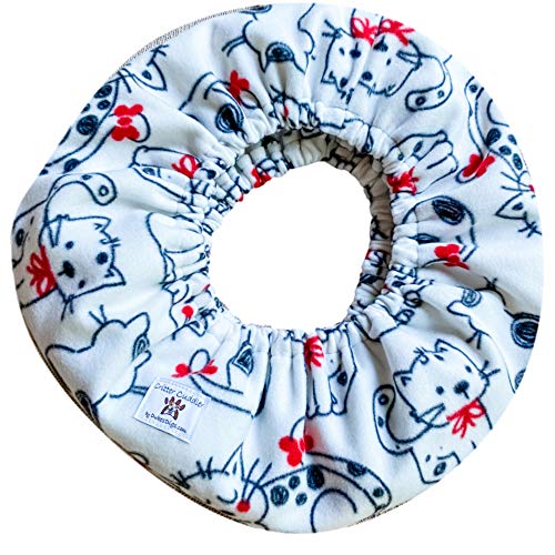 Critter Cuddler Small Animal Carrier Bonding Pouch Anti-Anxiety Interactive Play Exercise Ring Therapeutic for Pet & Handler Small Dog Cat Hedgehog Puppy Travel Sling (Catastic)