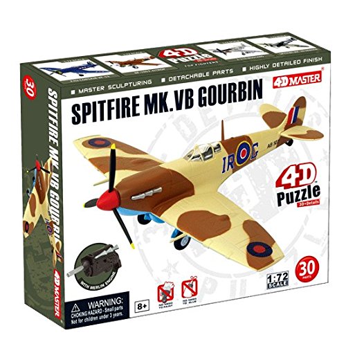  kIT 4D MASTER 1:72 AEREO COLORATO DA MONTARE SPITFIRE MK. VB GOURBIN 26909
