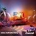 Philips TAB5601 2.1 Soundbar; kabelloser Subwoofer, 290 W max. Ausgangsleistung, Dolby Digital Plus, DTS Virtual:X, Intellisound KI Audio, Bluetooth LE 5.4, HDMI ARC, optische & USB-Eingänge; Gunmetal