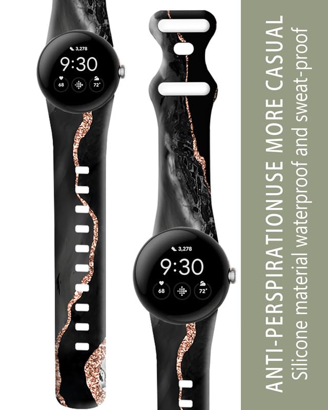 Correa Compatible Pixel Watch de Silicona Suave miniatura 2