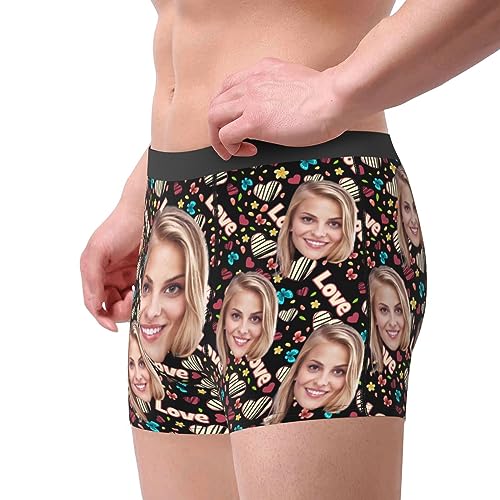 Custom Underwear for Men, Custom Men's Underwear Briefs Shorts with Face, Customized Gifts for Husband4