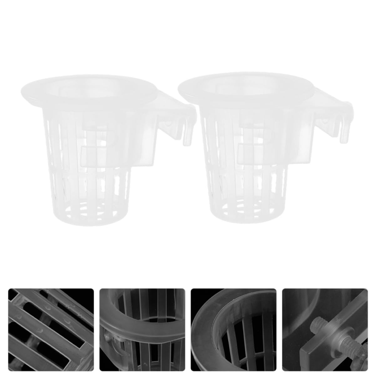 BESPORTBLE 10stücke Aquarium Pflanzenhalter Hängende Blumentöpfe Für Wasserpflanzen Für Aquarien Und Hydrokulturen Mit Optimalem Wasserfluss Für Gesundes Pflanzenwachstum