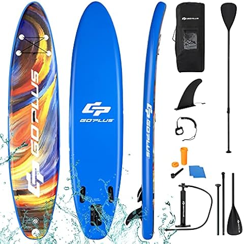 Planche de Paddle Gonflable COSTWAY Cover