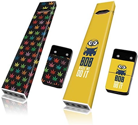 2 Pack Juul Skin Huge Selection of Juul Wrap Styles 3M Protective Juul Sticker (MJ & Minions)