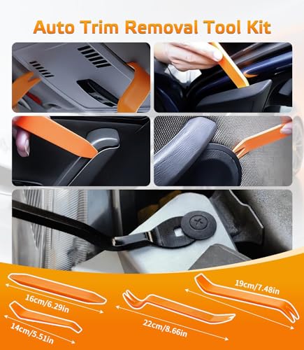 Image of Paintless Dent Removal Kit for Cars - Dent Puller Kit with Premium Dent Lifter, Strong Adhesion Glue Sticks & Puller Tabs, Removable T-bar Puller, PDR Kit for & Auto Body Dent Repair