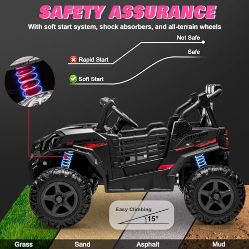 JOYRACER 24V 4x4 Off-Road UTV