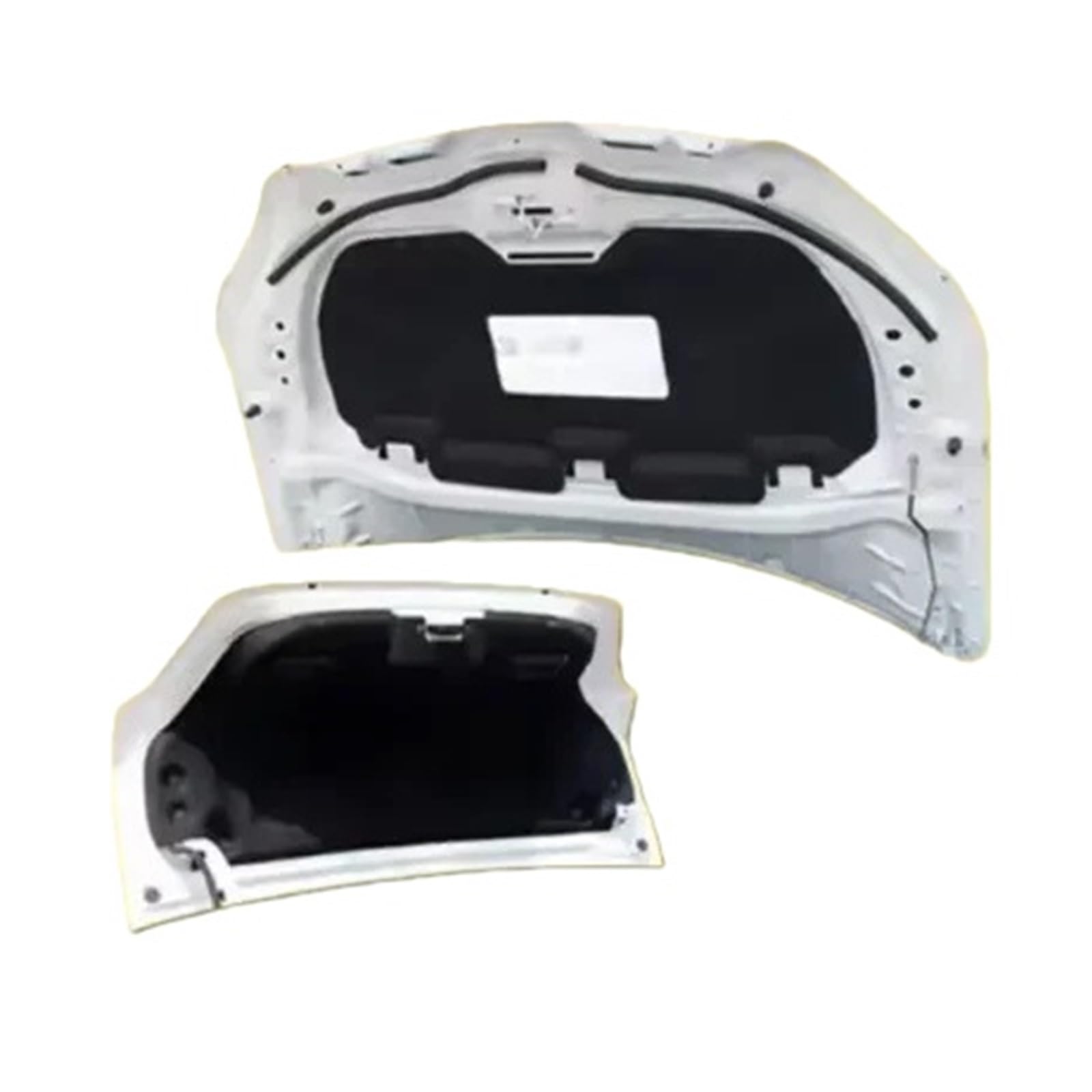 Dedicated Engine Noise Insulation Cotton Insulation Cotton Trunk Lid 2014-2019 Compatible For Peugeot 301 Compatible For Citroen Elysee Front+Rear(Style 1)