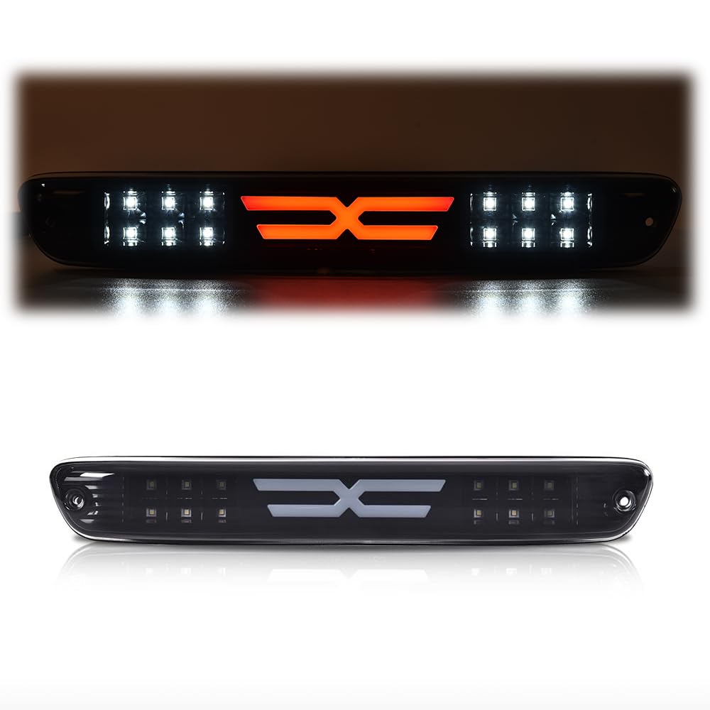 CNNELL Brake Light Compatible with 2004 2005 2006 2007 2008 2009 2010 2011 2012 Chevy Colorado/GMC Canyon, Compatible with 2006-2008 Isuzu I-Series Type X