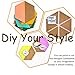 Moi Doi Wall Decor,Bulletin Board, Pin Board, Cork Tiles,Hexagon Cork Board with Adhesive Backing Memo Boards Message Board for Office/Home/Kitchen/Dorm Room,7 Pack +30 PINS