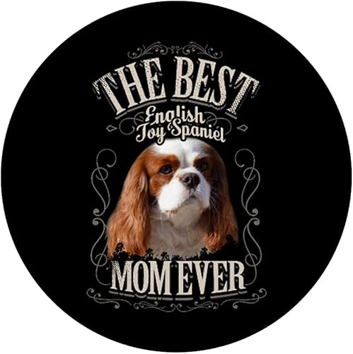Miniatura 3 de Best English Toy Spaniel Mom Ever Funny Lover PopSockets PopSockets intercambiables PopGrip