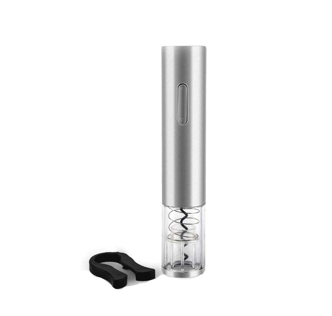 Botella eléctrica de abrelatas, bomba de removedor de corcho de vino, abrel de vino fácil de usar, cortador de láminas, abrelatas de botellas de vino simple, regalo de amante del vino (no incluy