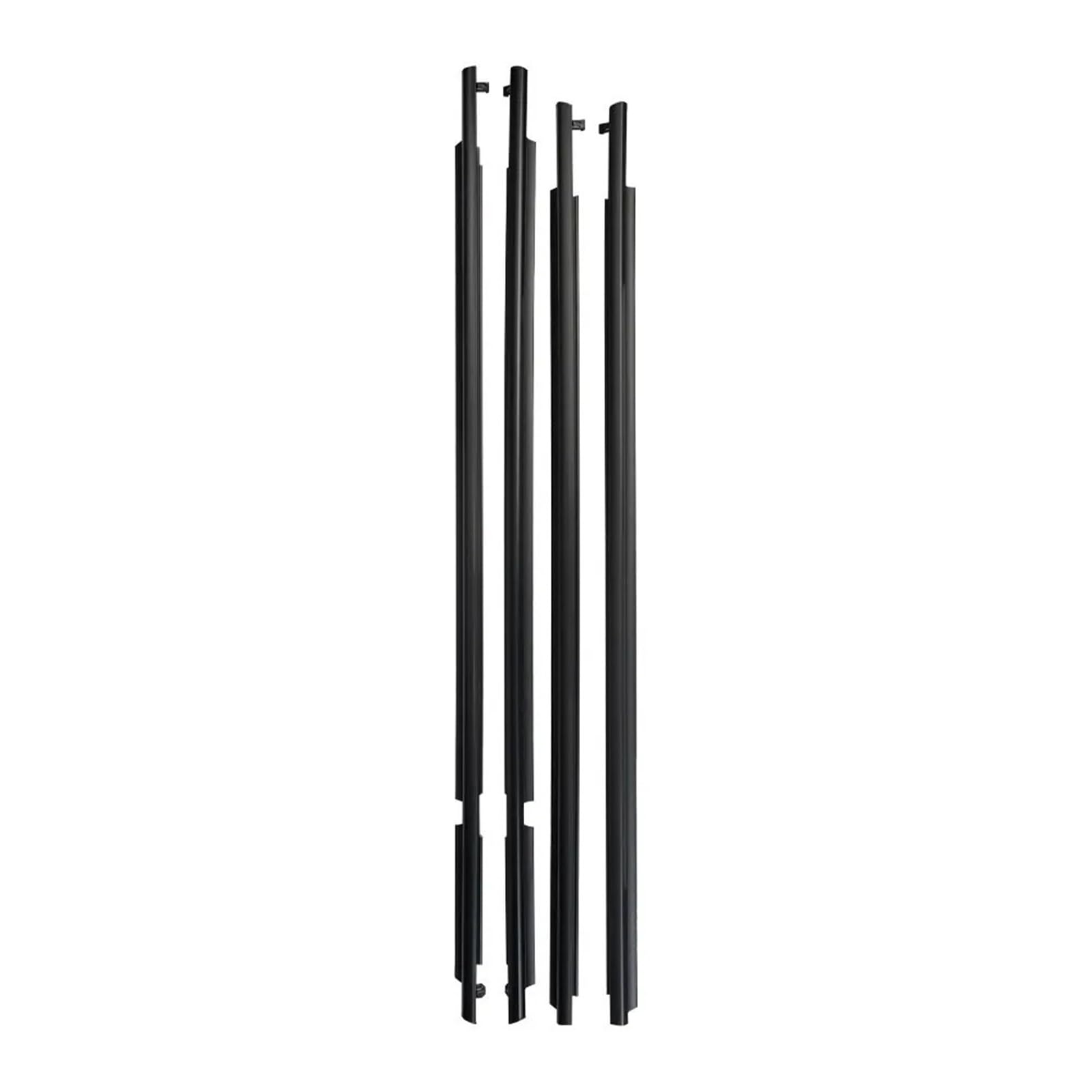 Lkhjdbiy One Color Car Edge Fit For Rav4 2006-2008 Seals Belt Trim Sealing Strips 75710-0R020 4Pcs Car Window Weatherstrip Sweep