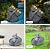 Gift Boutique Solar LED Dragonfly Garden Statue with Lights, Outdoor Resin Rock Decor for Patio Lawn Yard Pathway Flower Bed Decoration