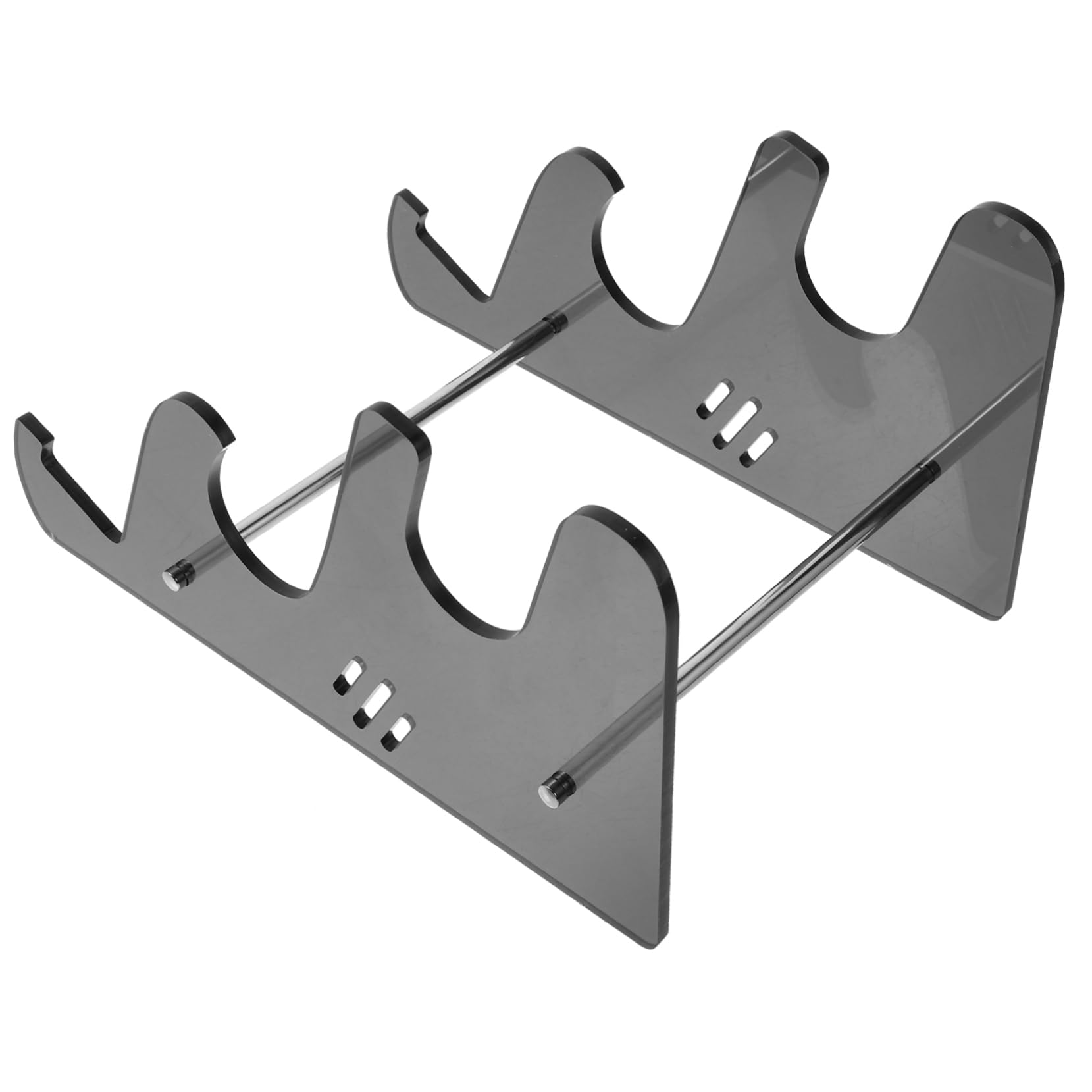 KALLORY Keyboard Holder Acrylic Tilted Display Stand for Less Hand Fatigue Easy to Use