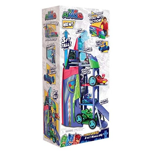 PJ Masks Transforming 2 in 1 Mobile HQ