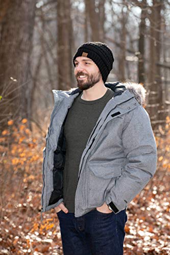 Funky Junque Solid Ribbed Beanie - Royal Blue #TOP4