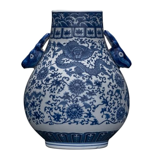 Grand vase de fleurs stable en céramique pour grand bouquet de table