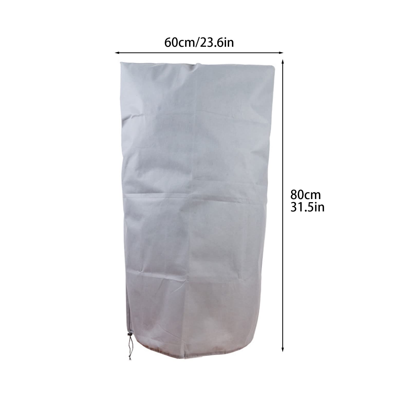 Coperture Invernali Per Piante LiuReull | 2 Pezzi 6,5x2,3 M | Tessuto Non Tessuto 59,5g/m² | Antigelo Con Cerniera E Coulisse - 2