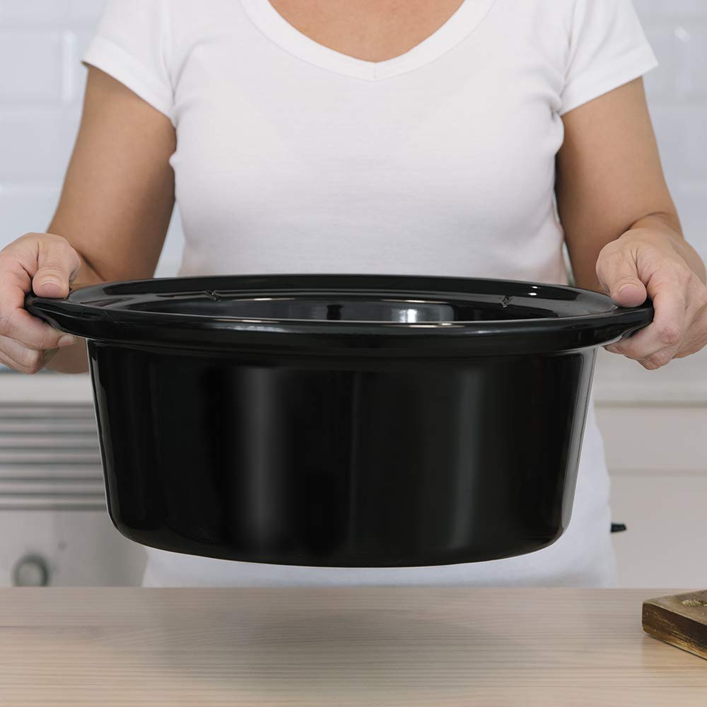 Cecotec Olla de Cocción Lenta 5,5 litros ChupChup Matic 240 W LCD 2 Niveles de potencia Mantener Caliente Tapa Cristal Cubeta Cerámica Extraíble