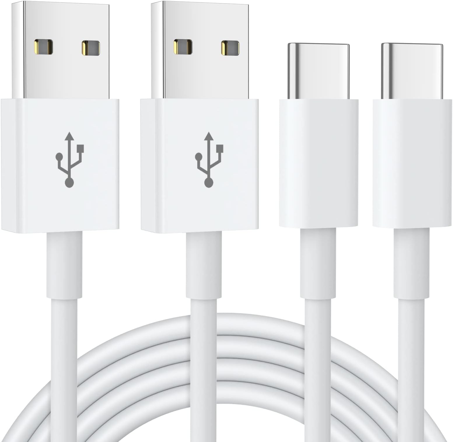 USB C Charger Cable 2Pack 6FT/1.8M USB to USBC Cable Type C Charger Fast Charging Compatible for iphone 17 16 15 Pro, Samsung Galaxy, iPad Pro, MacBook Pro, and More