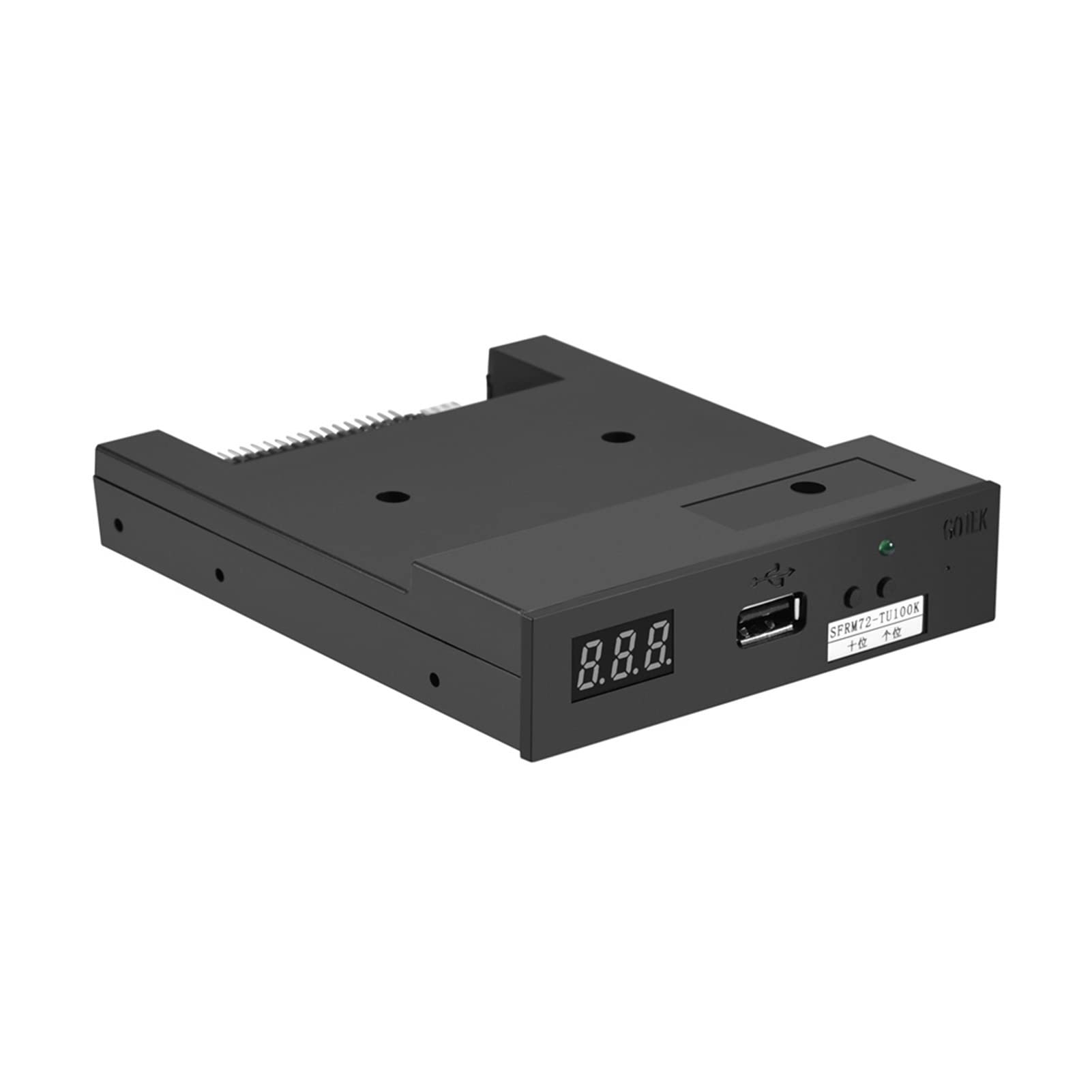 Emulatore floppy USB, SFRM72-TU100K Unità floppy da 3 5" 720 KB per apparecchiature di controllo industriale Unità da 720" 5" Apparecchiature di controllo industriale Plug and Play Memoria integrata u