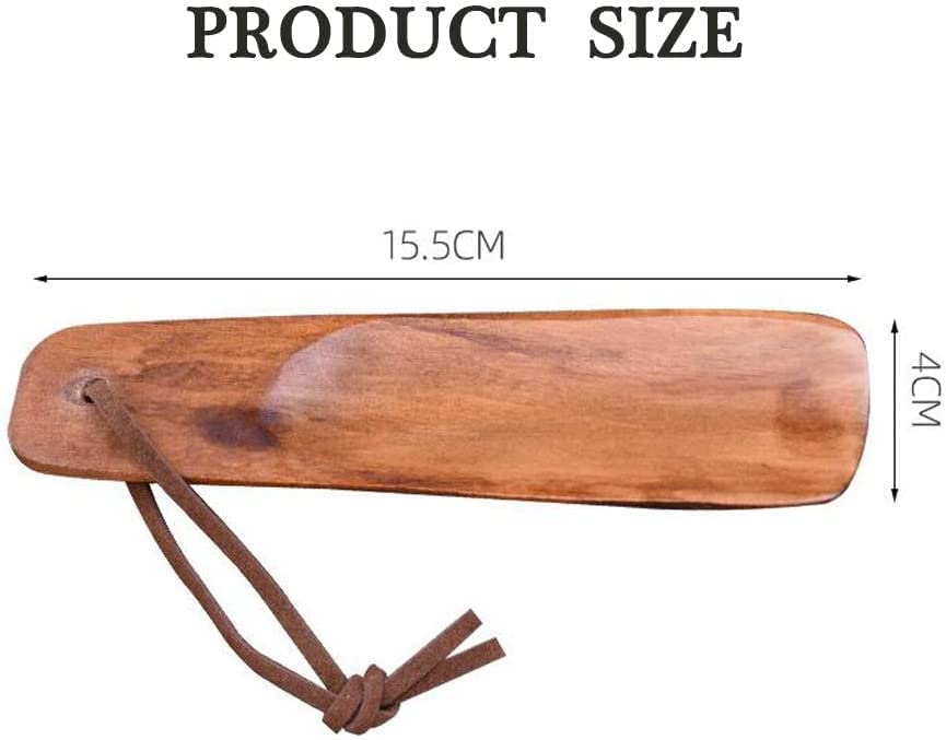 Pofet 1 paio di manici in legno per borsa, facili da attaccare alla borsa, accessori per il fai da te Pofet 1 paio di manici in legno per borsa, facili da attaccare alla borsa, accessori per il fai da te