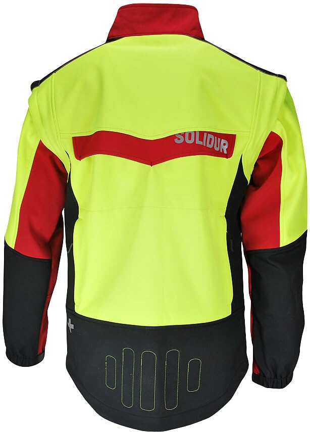 Veste Softshell Rouge Multi-activités Solidur WODA-RE