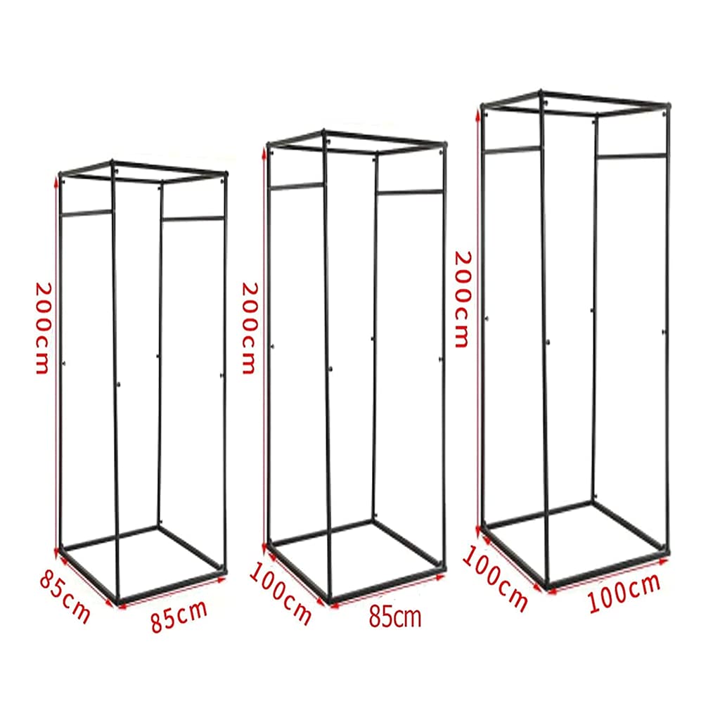 Camerino Portatile Armadietto temporaneo Mobile Ampio camerino Camerino dal Pavimento al soffitto per Commercianti Ideale per Negozi di Abbigliamento ed Eventi