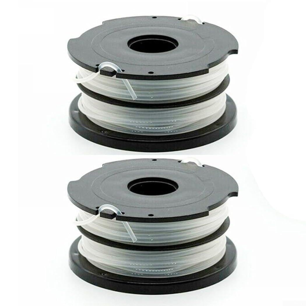 Spool & Line for Black & Decker String Trimmer GL652 GL653 GL650 GL315 GL350 GL670 Models, 2-Pack Double Spool Replacement, Part A6441X2