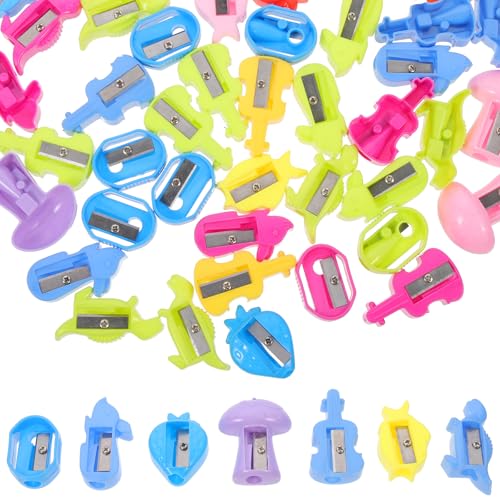 Sacapuntas de dibujos animados Artibetter para regalos de cumpleaños infantiles 50 pcs