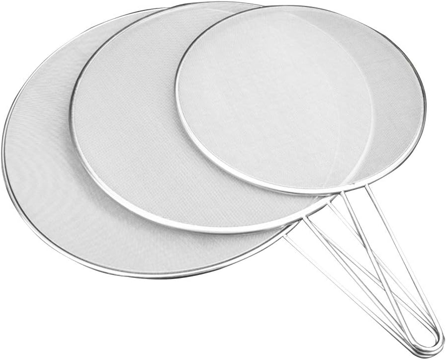 Schermo splatter per padella da 8 pollici