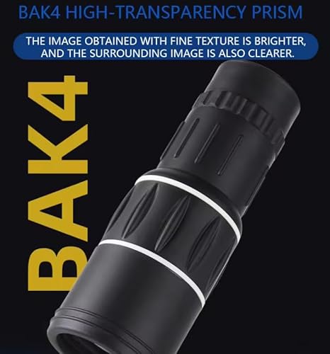 Monóculo compacto para atividades ao ar livre, ampliação de 4,5x, campo de visão de 10x, teleconvers