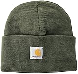 Carhartt Kids' Acrylic Watch Hat, Olive, One Size