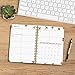Busy Bees | 2024 6 x 7.75 Inch Weekly Desk Planner | Foil Stamped Cover | BrownTrout | Planning Stationery