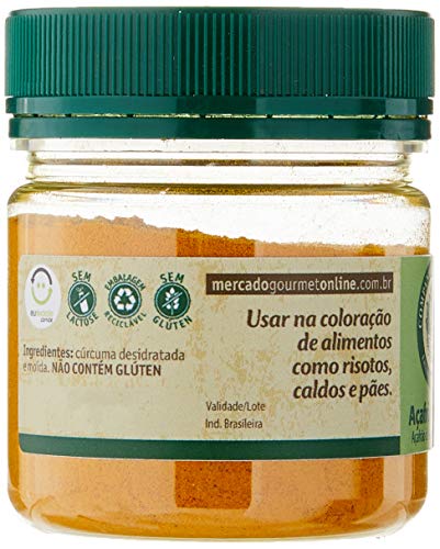 Companhia das Ervas Açafrão Em Póbr Companhia Das Ervas Pote Pet 80G