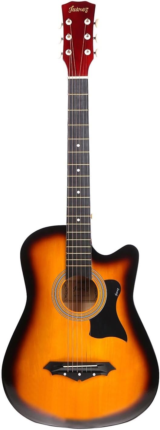 Juarez JRZ38C/3TSNA 38" Cutaway Acoustic Guitar 3TS Sunburst