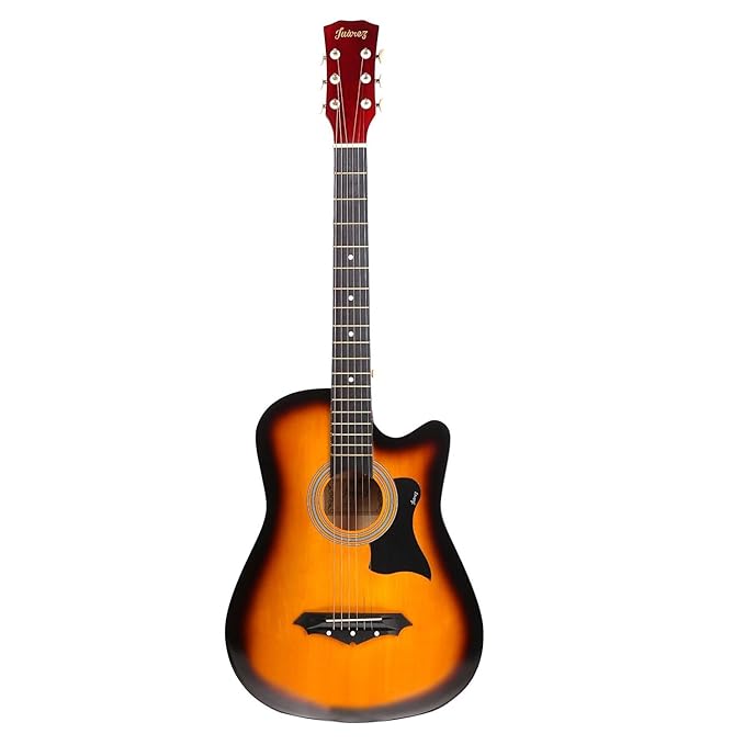 Juarez JRZ38C/3TSNA Acoustic Guitar, 38 Inch Cutaway, 3TS Sunburst at Rs. 1899