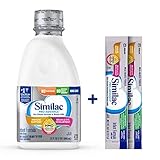 Similac Pro-Advance Infant Formula with 2'-FL Human Milk Oligosaccharide (HMO) for Immune Support, Ready to Feed, 32 oz (Pack of 6) + 2 On-The-Go Stick Packs