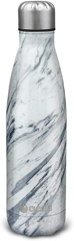 Insulated Water Bottle | Leak Proof and BPA Free | Coffee Thermos with Screw On Lid | Thermo Flask for Hot Water | Stainless Steel Water Bottle | Water Stay Cold for 24 Hours and Hot 12