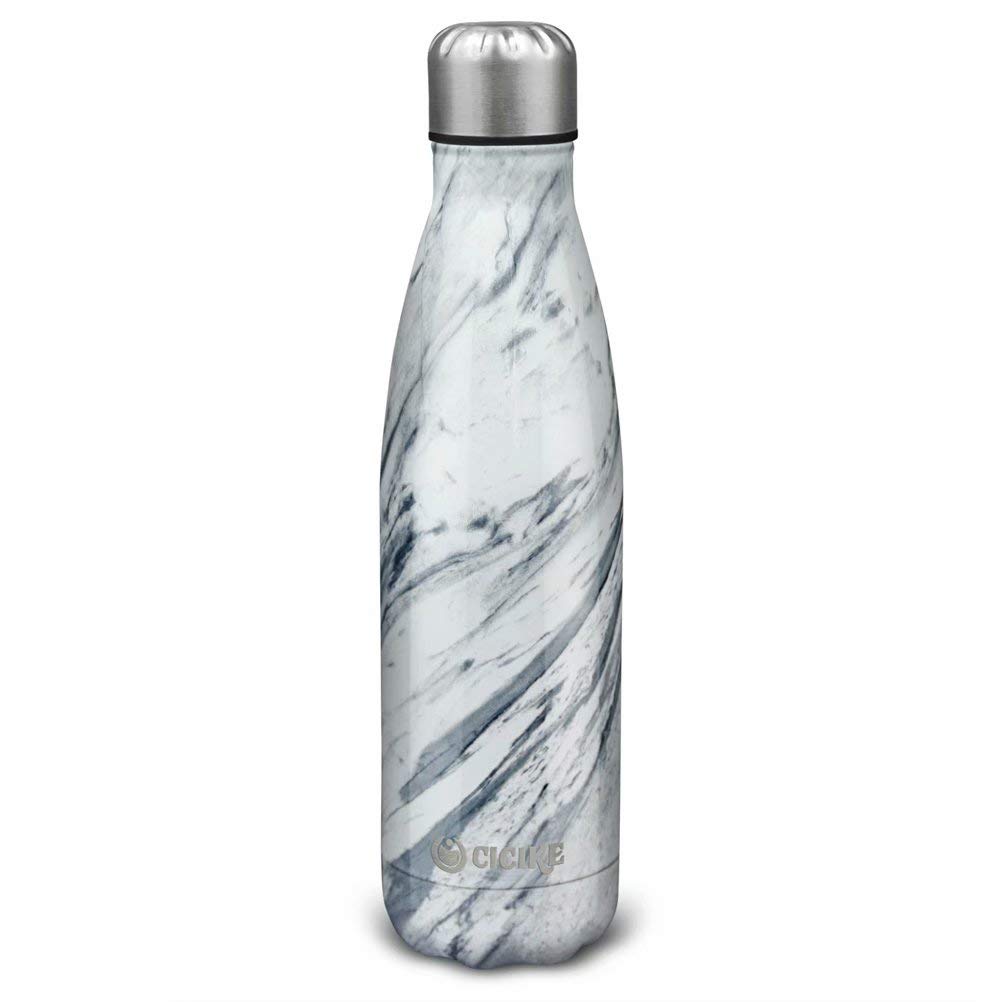 Insulated Water Bottle | Leak Proof and BPA Free | Coffee Thermos with Screw On Lid | Thermo Flask for Hot Water | Stainless Steel Water Bottle | Water Stay Cold for 24 Hours and Hot 12