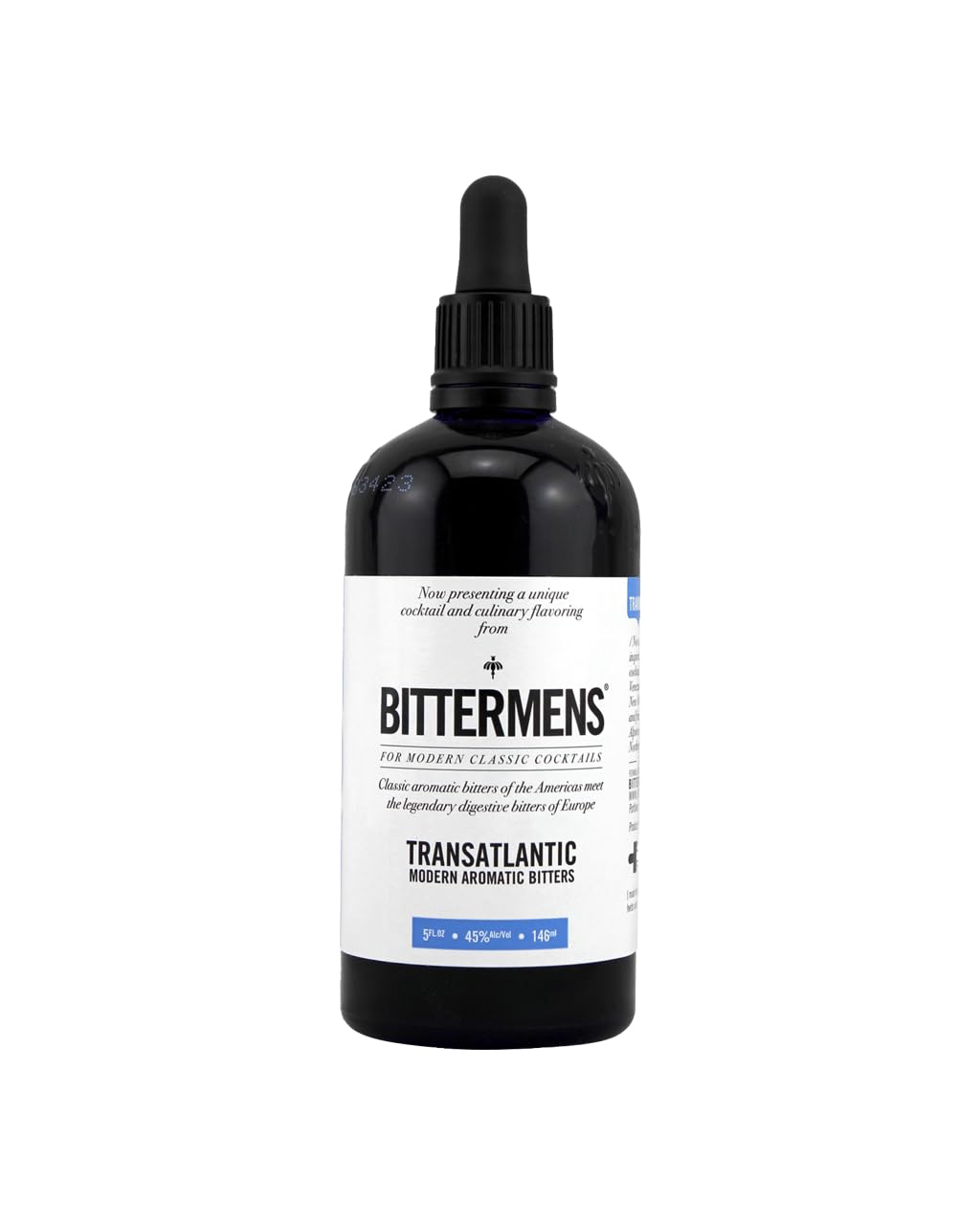 Bittermens Transatlantic Modern Aromatic Bitters, 5oz - For Modern Cocktails, Classic Aromatic Bitters of the Americas Meet the Legendary Digestive Bitters of Europe