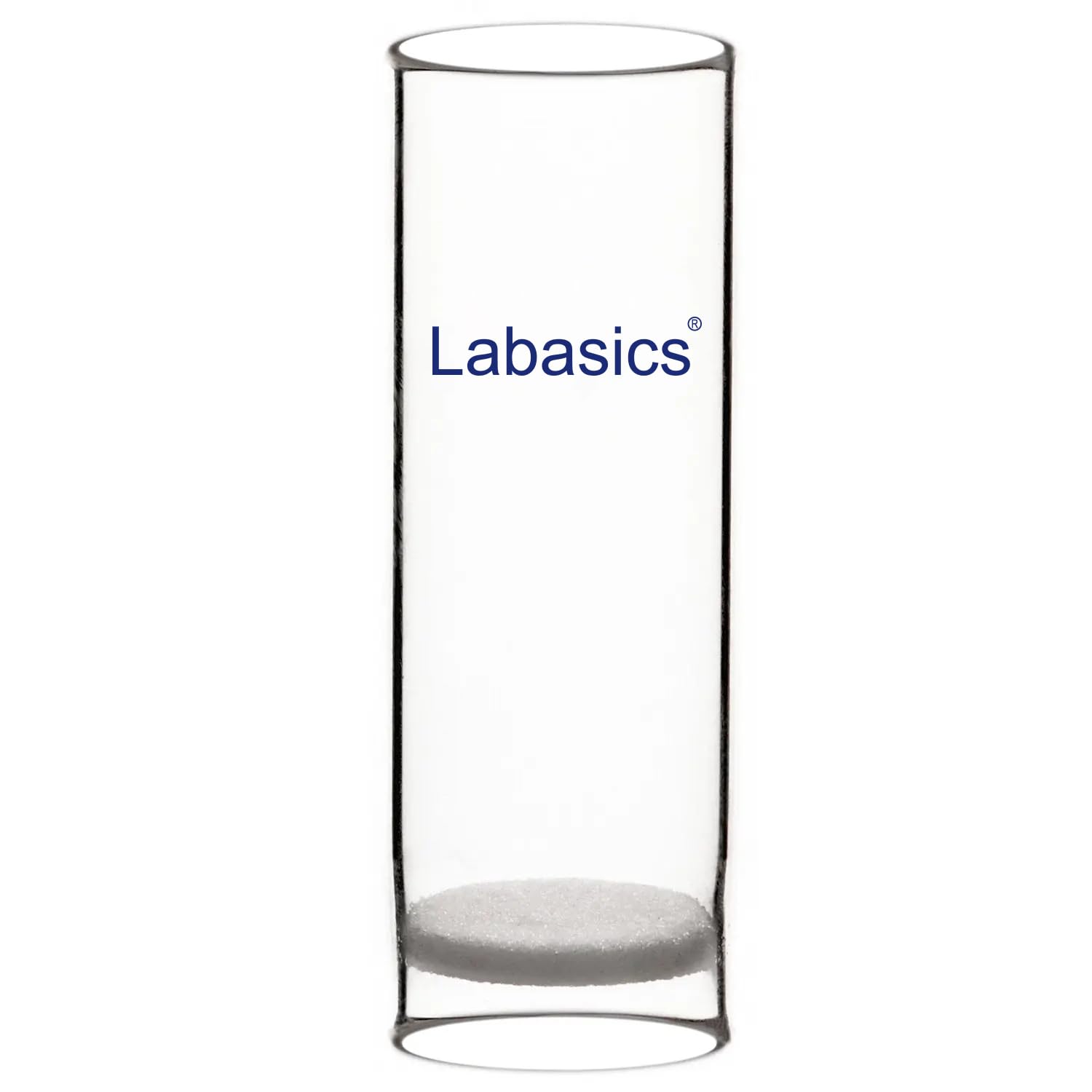 Labasics Thimble d'Extraction en Verre, Thimble en Verre Borosilicaté de Porosité Moyenne pour Appareil d'Extraction Soxhlet en Laboratoire, 30 mm ID 35 mm OD et Hauteur de 100 mm