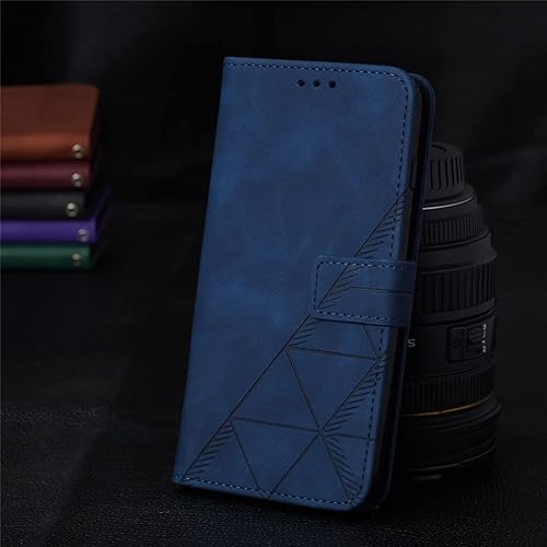 Miniatura 7 de Compatible con Samsung Galaxy A13 5G Funda tipo cartera con tarjetero de cuero con función atril para mujeres y hombres, funda protectora magnética