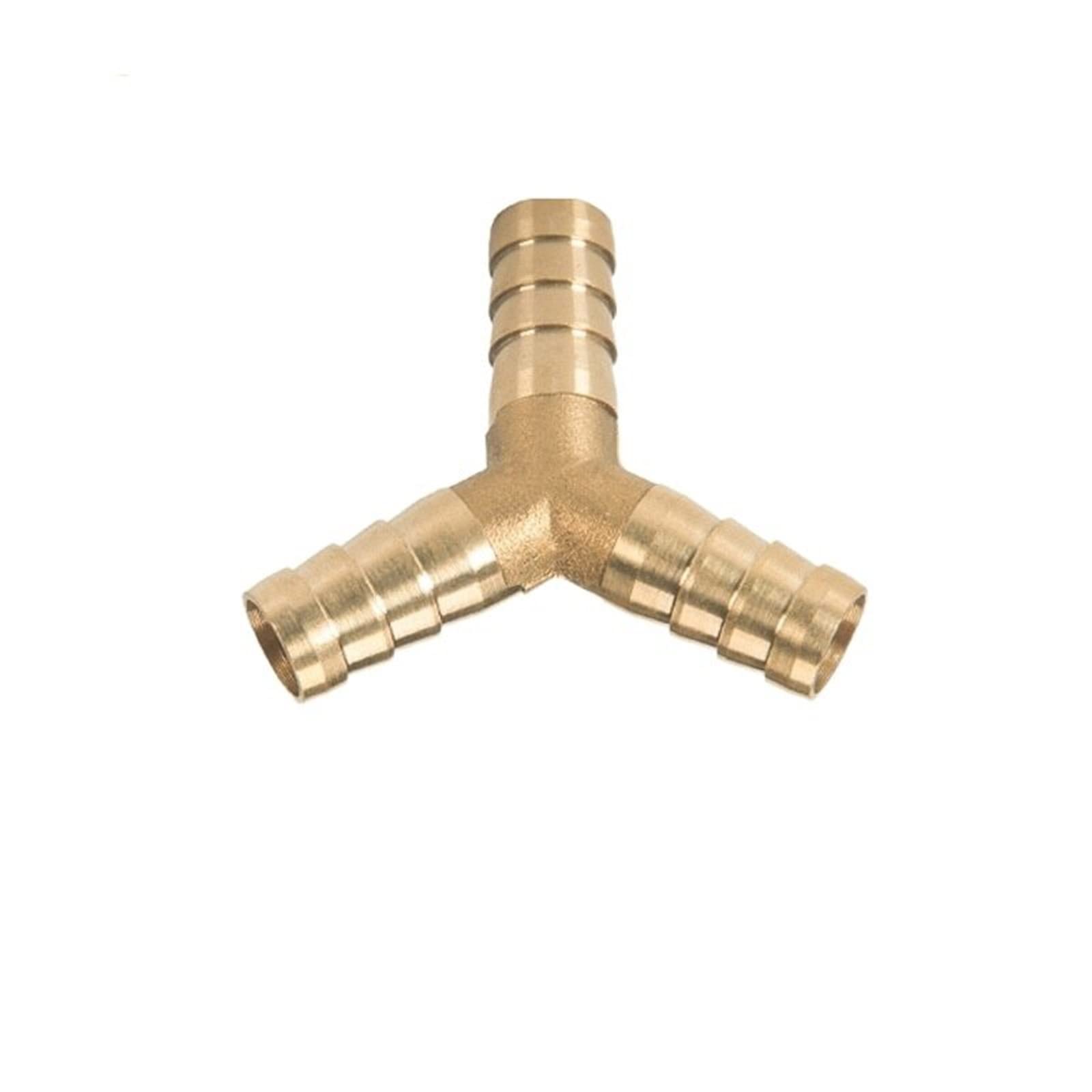 Raccord de tuyau en laiton 12mm pour réparer et dériver vos canalisations sans fuite