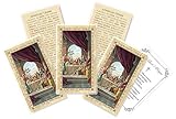 Tarjeta de oración de Apóstoles Creed, con tarjeta de oración del Señor, 5 tarjetas laminadas de credo de apóstoles para oración diaria, juego de tarjetas sagradas con sello de oro católico de la