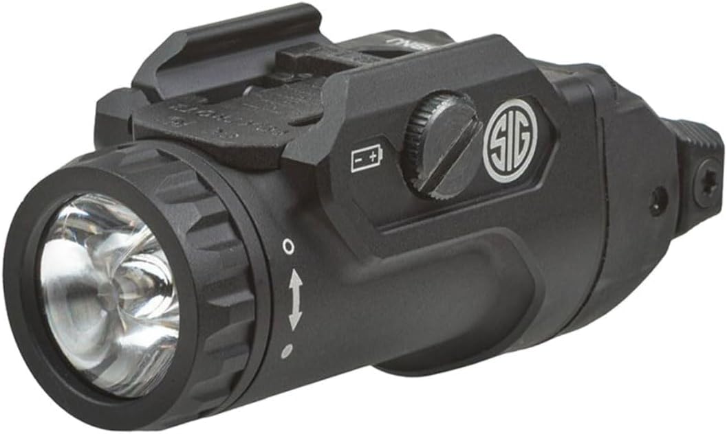 SIG SAUER FOXTROT2R Weapon Light, 700 Lumens, Black, SOF2R100