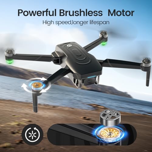 Holy Stone HS175G GPS Drone With 4K EIS Camera For Adults, 249g Foldable RC Quadcopter With Auto Return, Follow Me, 60 Mins Flight Time, Battery Fast Charge, Headless Mode, Upgraded HS175D - Image 5