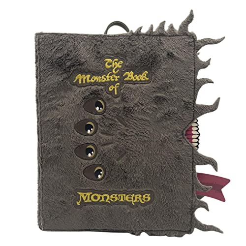Loungefly Harry Potter Book of Monsters Double Shoulder Strap Book Shaped Bag