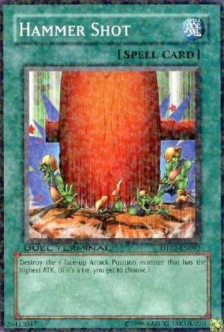 Yu-Gi-Oh.Martillo Shot (dt02-en093)Duelo Terminal 21st editioncomún