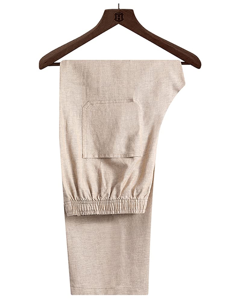 HONGBI Uomini Leggero Primavera e Autunno Abito Tang Ricamato Vestiti Tradizionali Cinesi Completo di Stand Collare Camicia Tai Chi a Maniche Lunghe Uniforme Kung Fu e Pantaloni